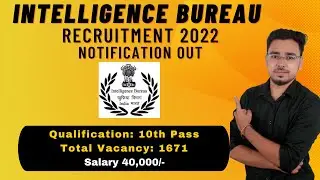 IB Recruitment 2022 | 1671 Vacancy | SA/MTS Vacancy | Eligibility Salary Complete Details