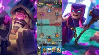 Clash Royal - Meta Mega Knight & Mother Witch deck