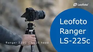 Leofoto Ranger LS-225C carbon statief met LH-25 balhoofd