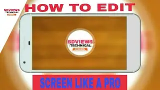 EDIT YOUR SCREEN RECORDING LIKE A PRO ON ANDROID PHONE ( For New Beginner ) in Hindi