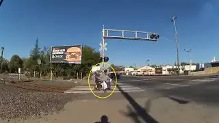 Cali Cop Saves Disabled Man From Train