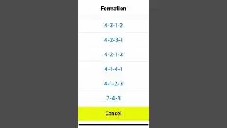 #efootballmobile formation change