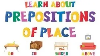 preposition of place| learn preposition for kids
