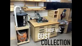 2-Stage Shop Vac Dust Collection - 20 GALLON & NO CYCLONE!!!