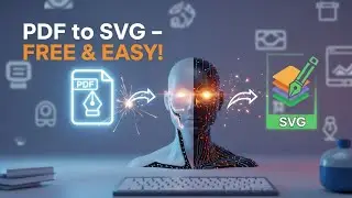 How To convert A  PDF To SVG for free