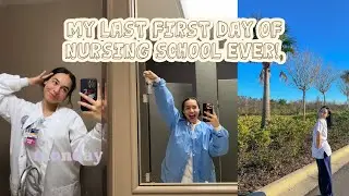 MY LAST FIRST DAY OF NURSING SCHOOL EVER!!