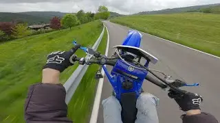 Yamaha Yz 125 [Semitassellato come motard, sempre GAS finchè la moto decide di fare i vuoti]4K60FPS