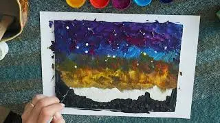 Мастер-класс по рисованию акриловыми красками🎨 Часть 2.