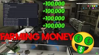 Making Money Farm on a server with Eulen FiveM lua Executor - The best Tool for FiveM