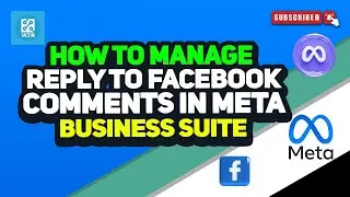 How To Manage and Reply To Facebook Comments In Meta Business Suite 2024