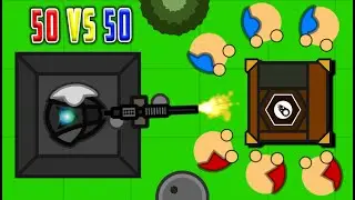 Surviv.io | The FROZEN LONE SURVIVR | 50vs50 Mode Highlights