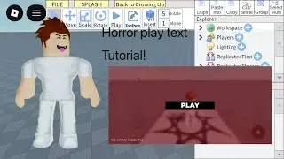 How to make horror play screen! Studio lite tutorial! 