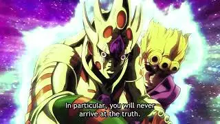 Gold Experience Requiem outside perspective + 7 page muda