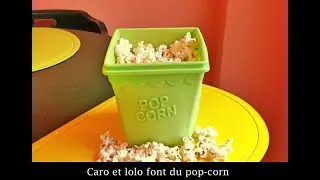 Pop corn au micro-ondes