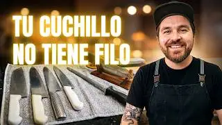 TE ENSEÑO SOBRE CUCHILLOS Y COMO AFILARLOS | GIACOMO BOCCHIO