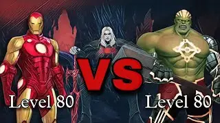 Hulk is stronger than Iron man 😱😱?? Best PVE comparison Knull with F2P builds