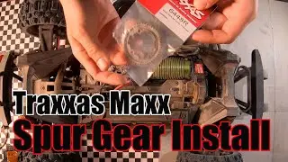Traxxas Maxx Spur Gear Install How To | Upgrade To This Gear