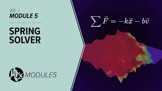 05 - SPRING SOLVER - MFX Modules for Houdini