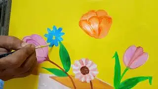 Greetings chart || Showers of blessings chart || Handmade Floral chart
