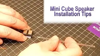 SoundTraxx Workbench Tip: Gluing Cube Speakers