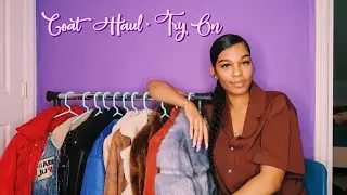 WINTER COAT HAUL + TRY ON | 10 MUST HAVE WINTER COATS & JACKETS | PRETTY LITTLE THING +MISSGUIDED