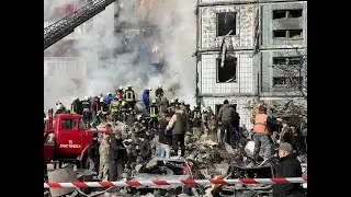 Удар російськими ракетами по житловому будинку в Умані