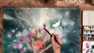 Watercolour demo by Ze Ze Lai