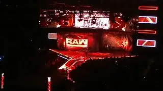 My FIRST EVER MONDAY NIGHT RAW  EVANSVILLE INDIANA