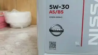 Как проверить моторное масло Nissan