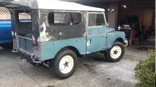 Landrover Running on Day of Transport