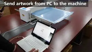 Amydor Digital Screen Maker Amydor AMD550A computer to screen digital screen printing process