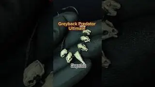 Greyback Predator Ultimate NECA repaint & comparison. Фигурка хищник старейшина перекрас и сравнение