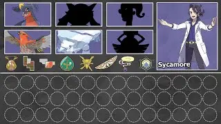 Professor Sycamore Kalos Pokemon