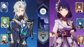 NEW SPIRAL ABYSS 4.8 | Floor 12 -9 Stars⭐| C1 Neuvillette Hypercarry &  C0 Raiden National |Genshin