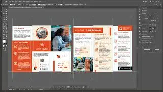 Download Free Illustrator Tri-Fold Brochure Template