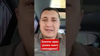 Ҳомила юрак уриши онага сезиладими?