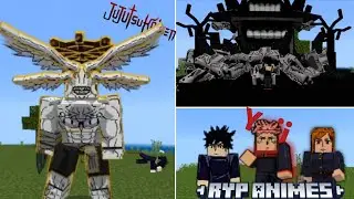 This New Jujutsu Kaisen Update Is Insane| Ryp Anime V5 Addon/Mod For Mcpe 1.20.40
