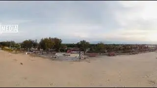 DJI Mavic Mini 360 VR Video |Pantai Sri Tujuh, Tumpat, Kelantan