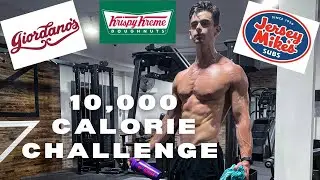 EATING AND BURNING 10,000 CALORIES | PT. 1