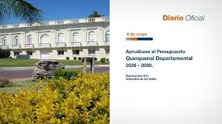 Hoy en el Diario Oficial • 8 de mayo 2026