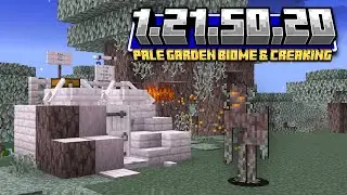 RILIS DI BEDROCK !!! Pale Garden Biome, Creaking, Kayu Baru Pale Oak Update Minecraft 1.21.50.20
