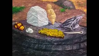 Murales Museo de Geología La Historia de la Tierra
