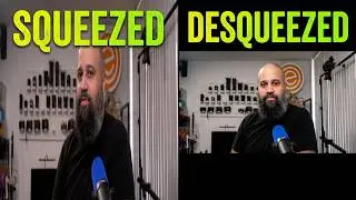 How to Desqueeze Anamorphic Video for NDI (Live Streaming Tutorial)