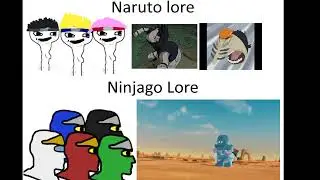 ninjago lore vs naruto lore