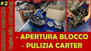 Spiacevole Sorpresa all'interno: APERTURA BLOCCO MOTORE - Restauro Cagiva Mito 125 Racing #2