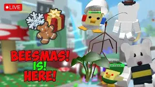 Live! 🔴 Helping you with beesmas!!! *Bee swarm simulator!*