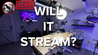 🔴 First LIVE Stream from the New Studio - Testing, Hangout, and Q&A