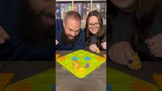 Who Can Put Their Nuts In The Basket First?! #boardgames #couple #fun