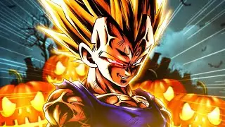 THE SPOOKY LF MAJIN VEGETA SHOW (Dragon Ball Legends)