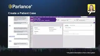 Parlance Demo Video for athenaOne - Autonomously Creating ‘Patient Cases’